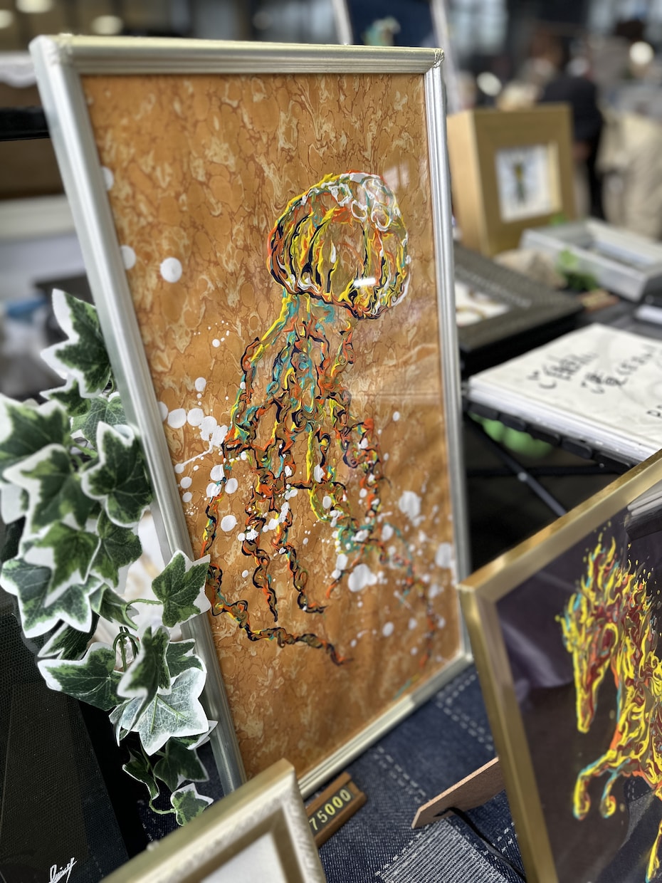オーダーメイドの絵画作品作成します 墨絵、アクリル作品、なんでもOK!! イメージ4