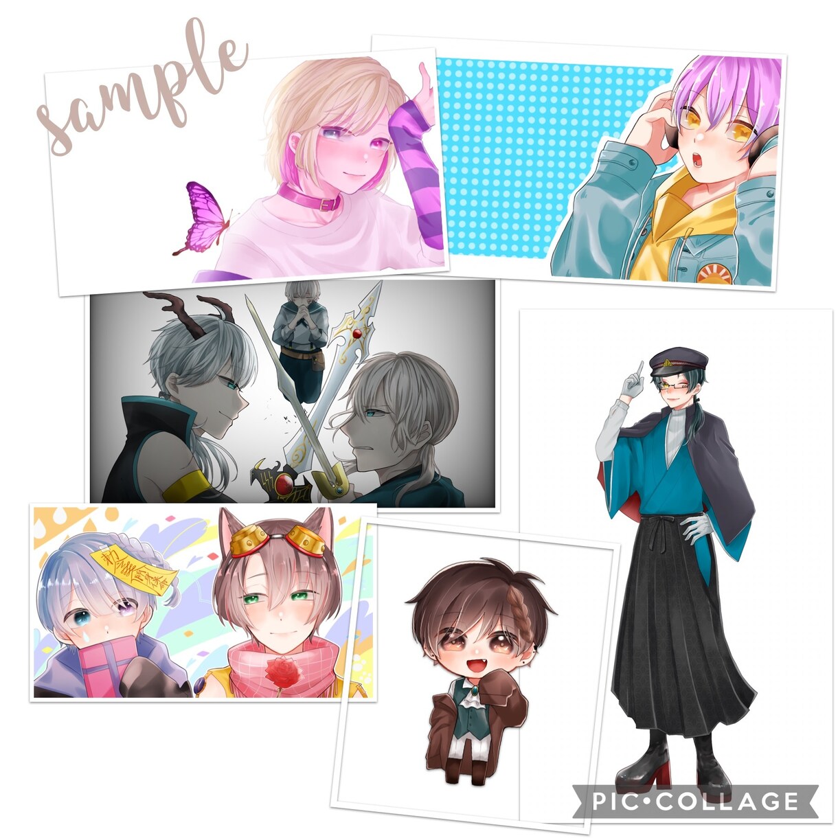 アイコン、ヘッダー、サムネ等のイラスト作成します 柔らかい色彩でキャラクターを彩ってみませんか イメージ1