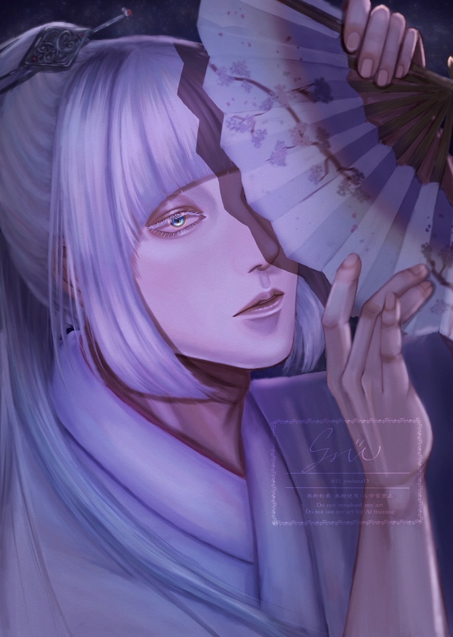 厚塗りで耽美、幻想的なイラストを作成します MV、サムネイル、表紙イラストなど イメージ1