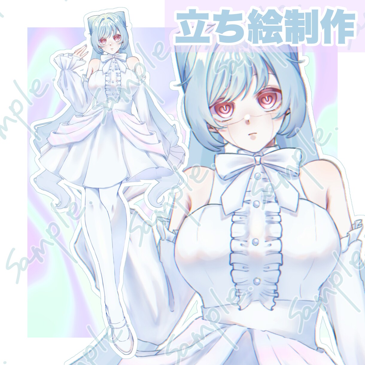 TRPG、配信等に使える立ち絵制作します １からデザインした、あなただけの立ち絵を制作します イメージ1