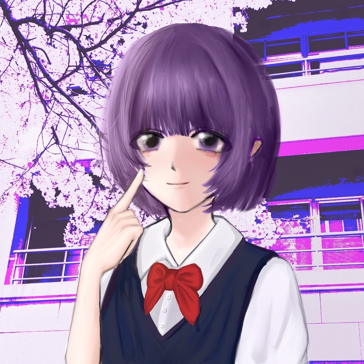 セミ厚塗りのキャラクターイラスト制作します あなただけの一枚を丁寧に描きます イメージ3