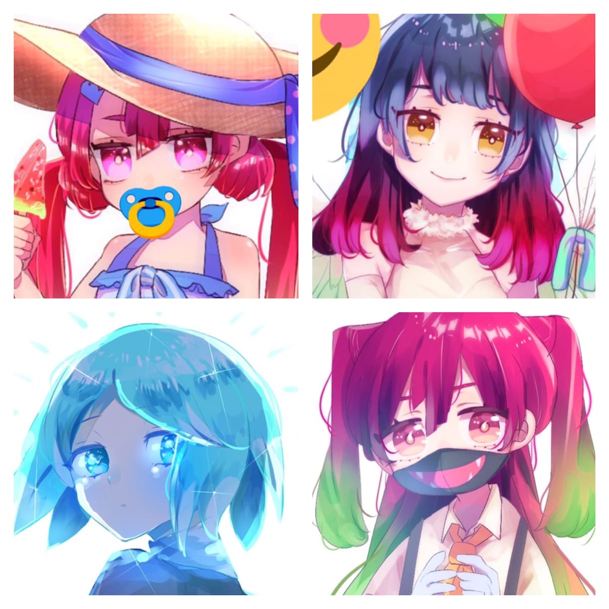 SNS等に使えるアイコン描きます アイコンに使える画像がないな〜という方に イメージ3
