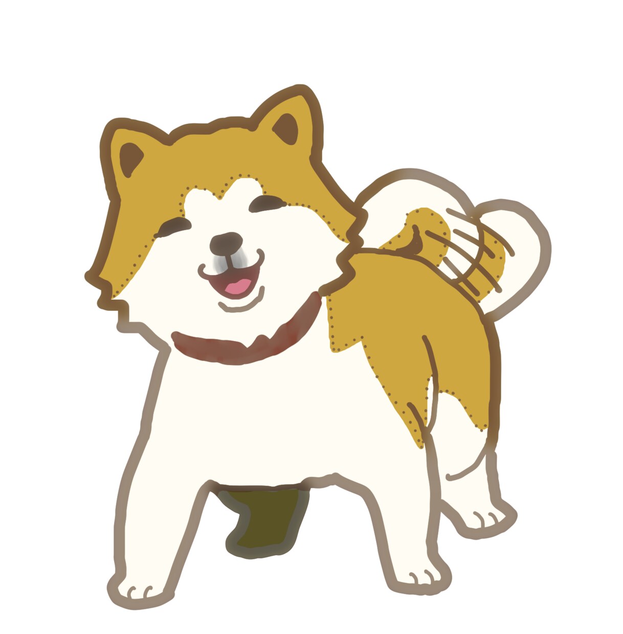 シンプルかわいいSNS用アイコンを作成します ご希望の(動物、うちの子等)アイコンでSNSを飾りませんか？ イメージ5