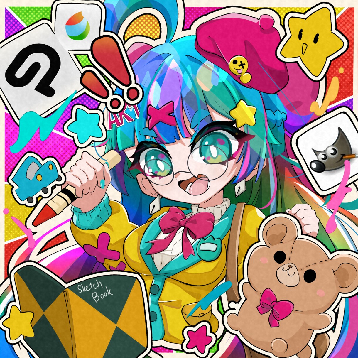 今だけお得！キュートでかわいいイラストお描きします 〜商用利用可！ご質問承ります〜 イメージ1