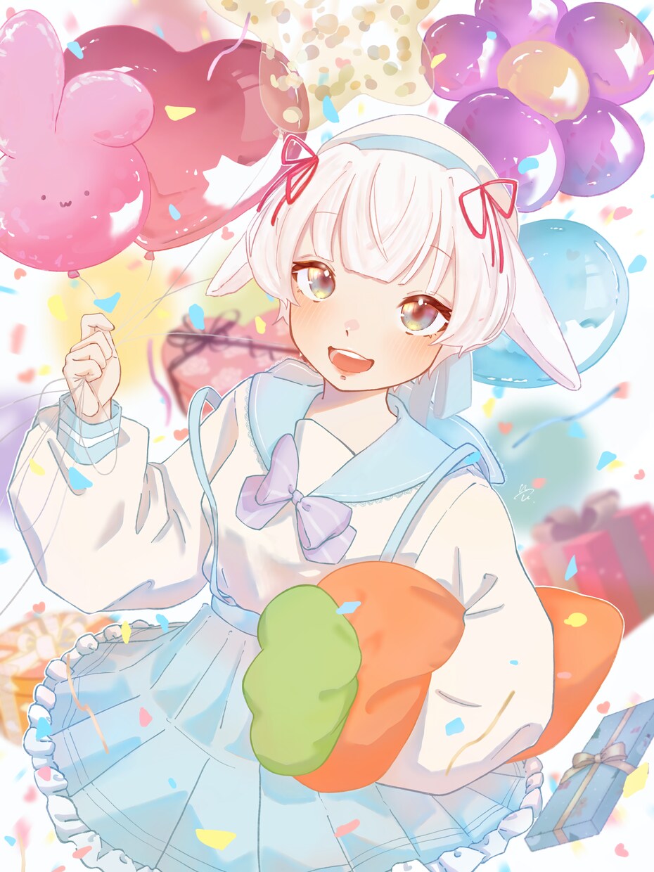 配信背景などのイラスト描きます ピンク系や水色系などカワイイ系を描きます！ イメージ3