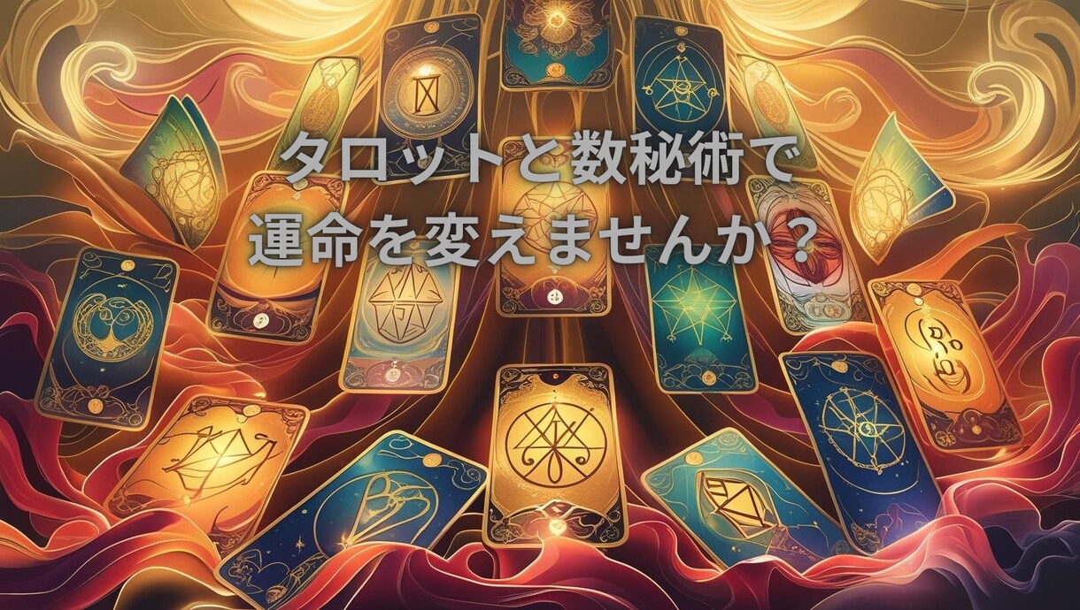 タロットと数秘術を使ってお悩みにアドバイスします 恋愛結婚子育て介護…幅広いジャンルで会話しながら鑑定をします イメージ2
