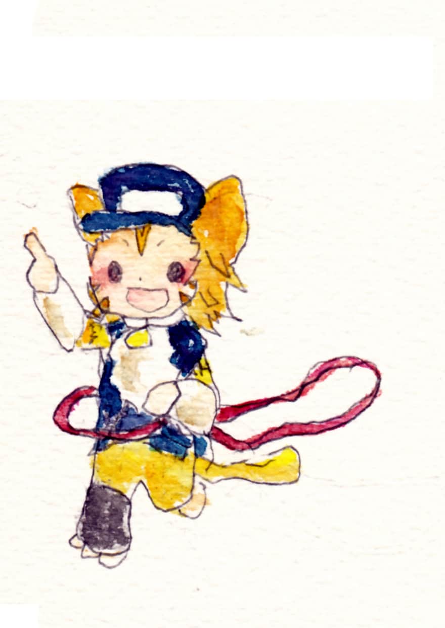 あなたの欲しいを形にします ！オリキャラや推しキャラをゆるい水彩デフォルメイラストに イメージ3