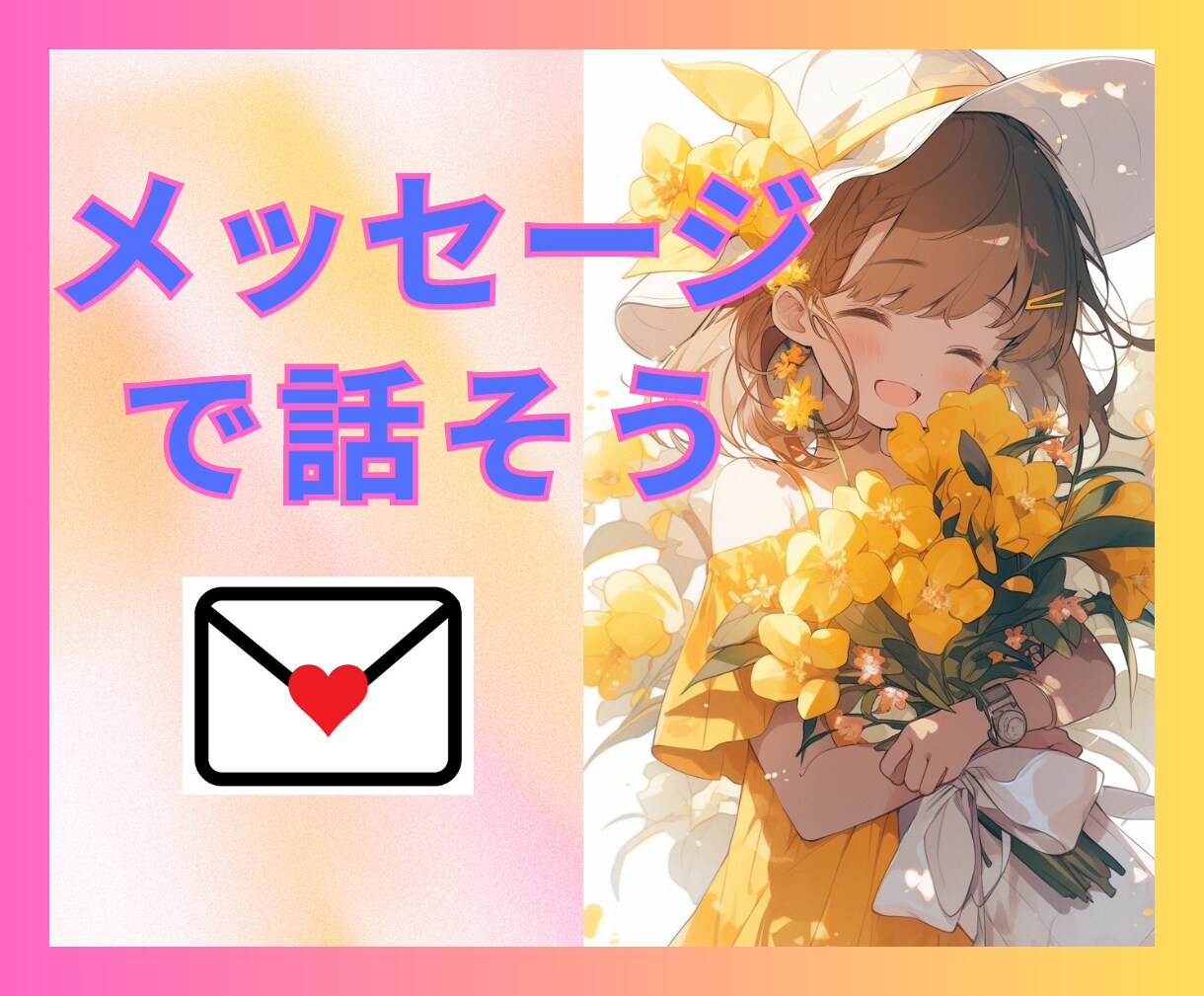 雑談歓迎❗️メッセージで交換日記❤️何でも聞きます ５日間メッセージし放題‼️仕事・家庭・恋愛・趣味・何でもOK イメージ1