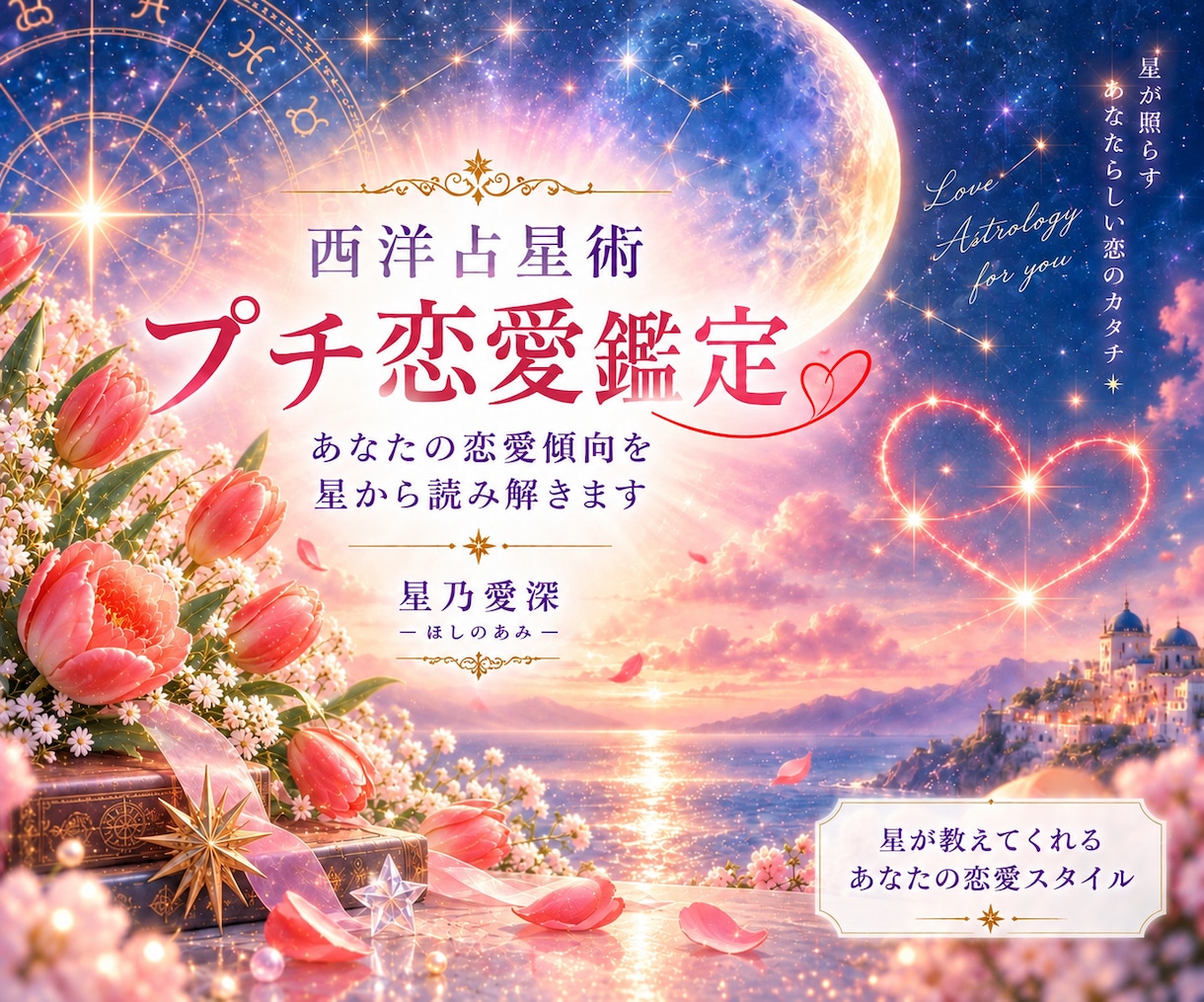 あなたの恋愛傾向を星から読み解きます 惹かれるタイプ・長く付き合いたいタイプ・恋愛に求めるもの イメージ1