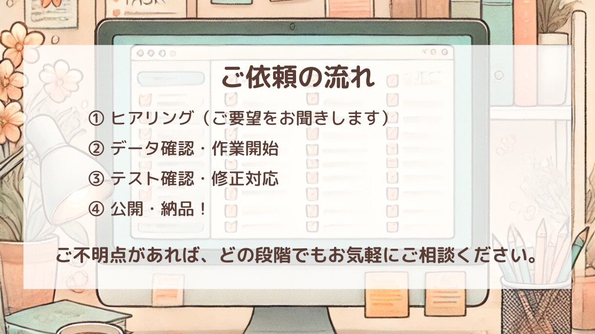WIXでのホームページ制作・公開サポートします ノーコードで誰でも簡単にWebサイト作成◎ イメージ3