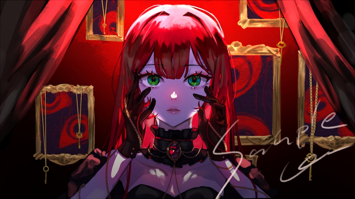イラスト全般受付けます アイコンサムネキャス画MV等にどうぞ イメージ5