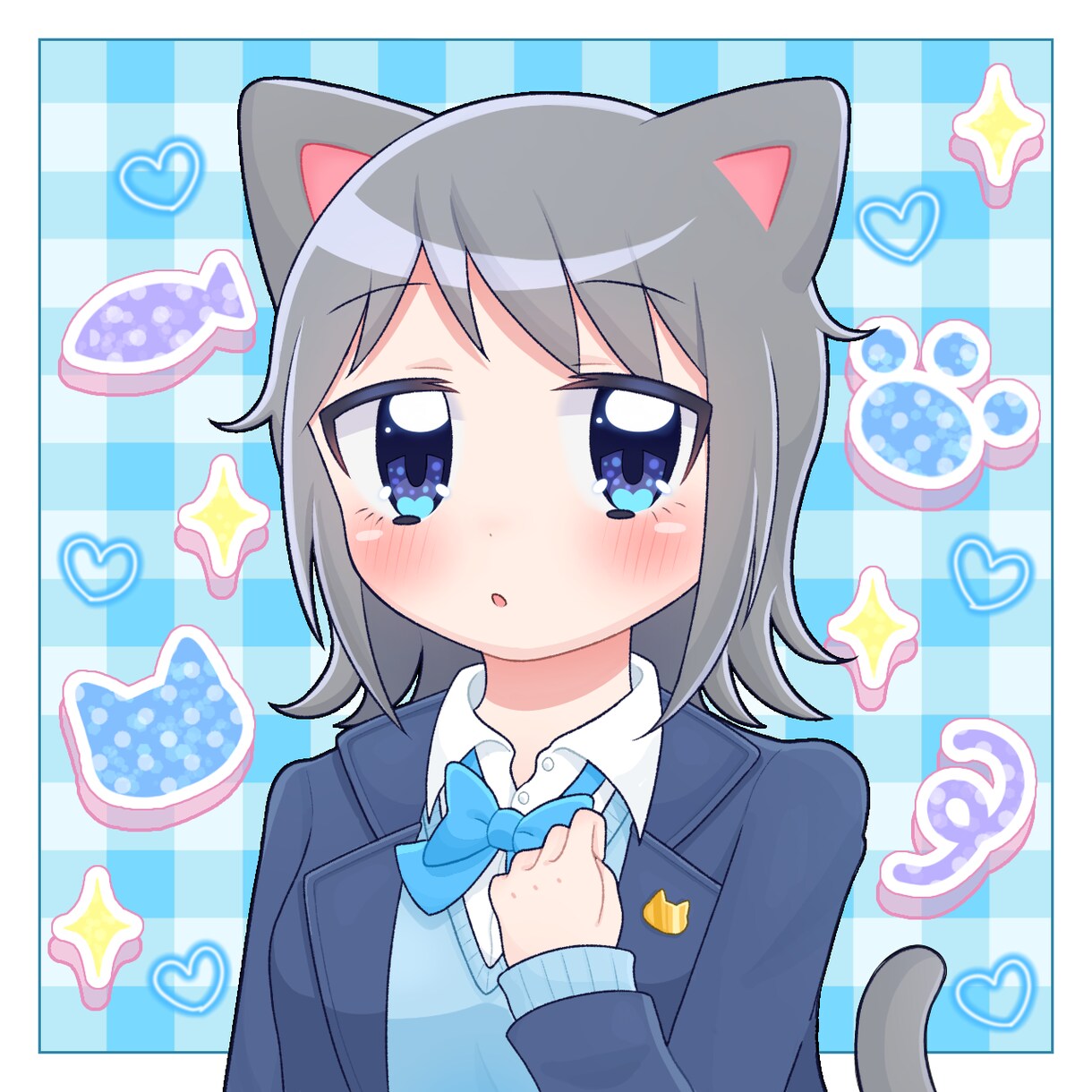 カラフルで目を引く！キュートなアイコンお描きします アニメのようなかわいい絵柄です(*^^*) イメージ2