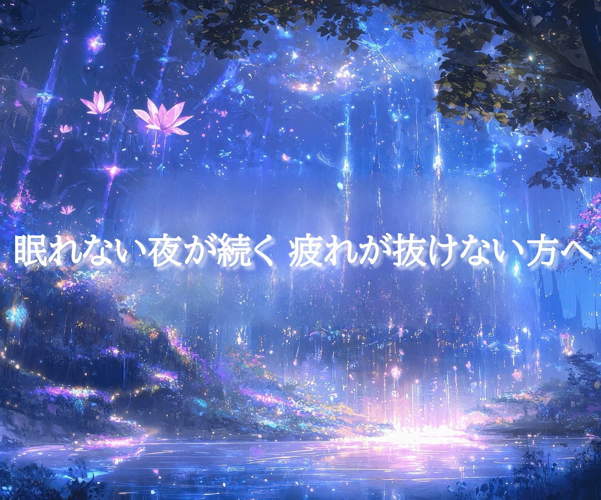 眠れない夜に心と身体を整えます ⭐︎エネルギーを整え、本来の穏やかな状態へ導きます イメージ2