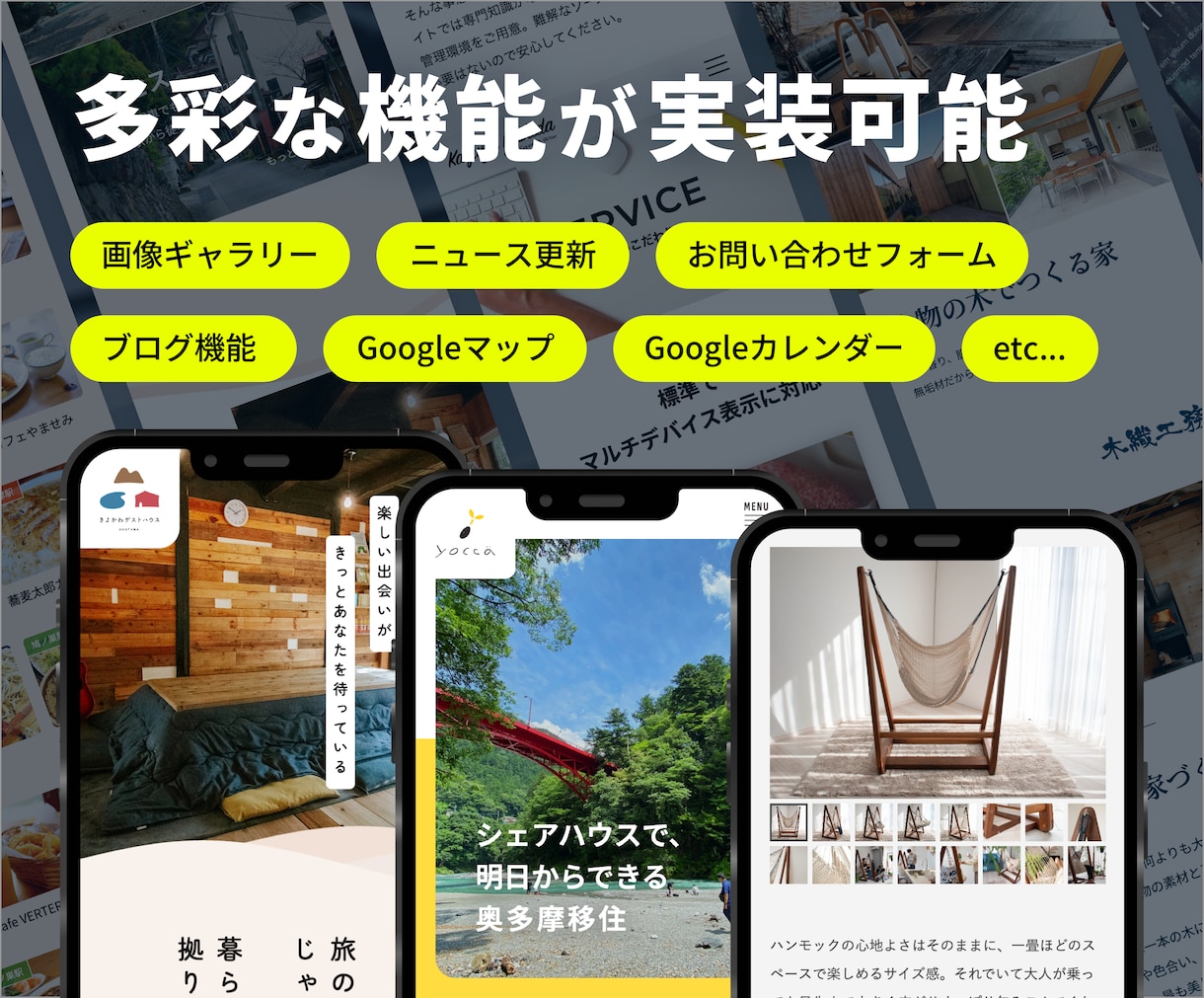 カンタン運用更新できるWebサイトを制作します 作って終わりじゃない、情報更新がいつでも簡単にできるサイト イメージ2