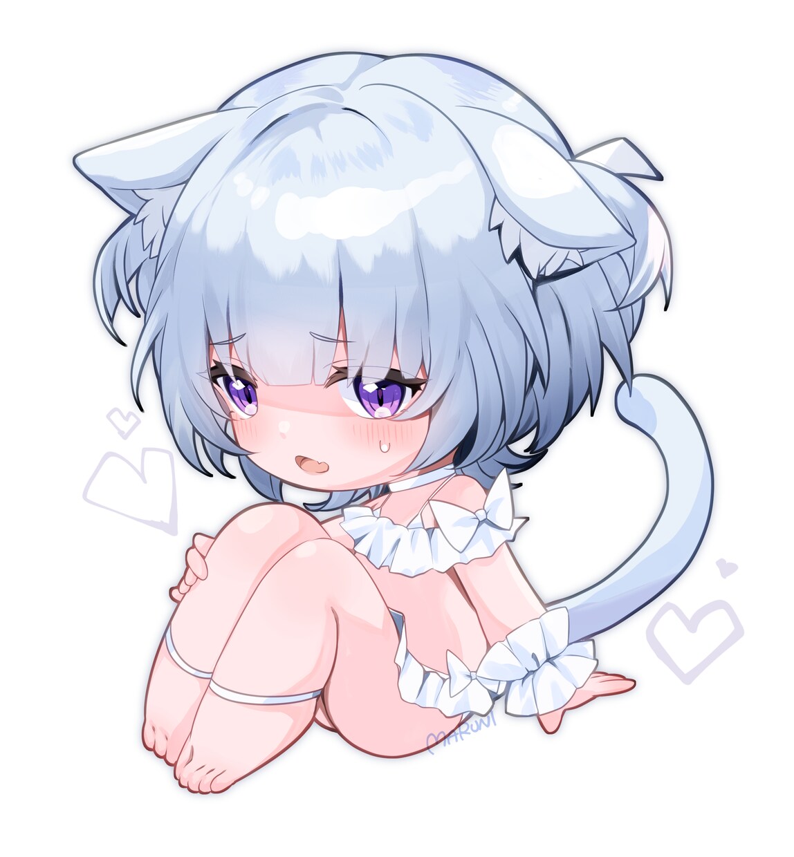 瞳の可愛い女の子のイラスト1枚絵を描きます キラキラな女の子のイラストやSDキャラなど イメージ6