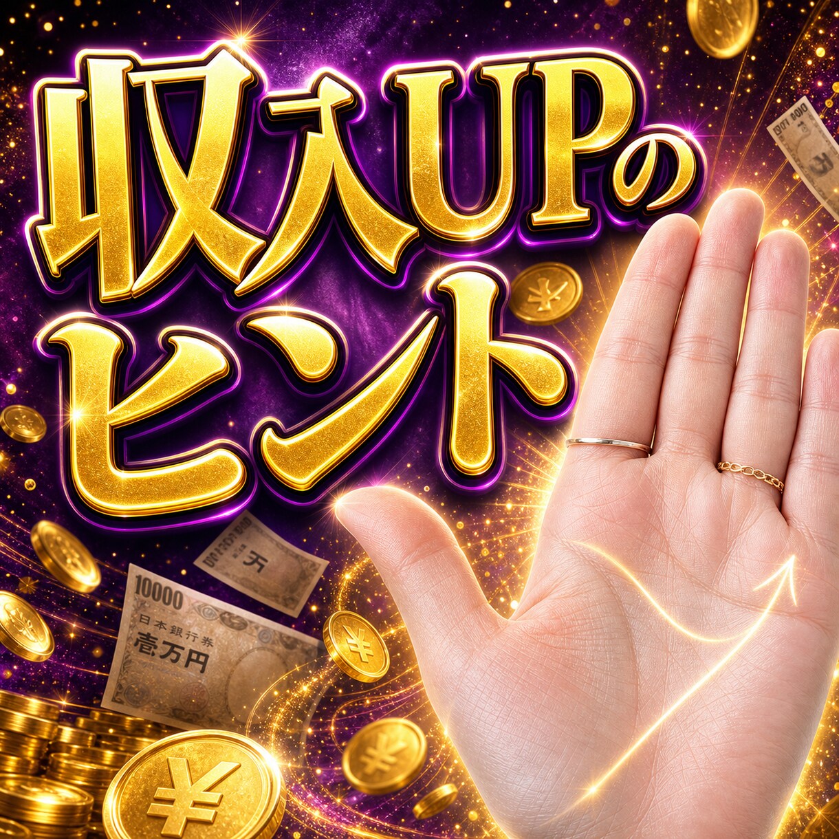 あなたの仕事運、金運を鑑定し、1日でお届けします あなたの不安な気持ちに手のひらから読み解きます イメージ3