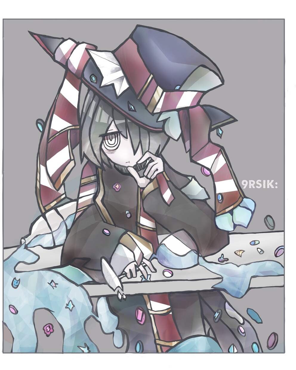 独特な雰囲気のイラストを描きます 不思議な依頼、いつか記憶の片隅に残る絵 イメージ1