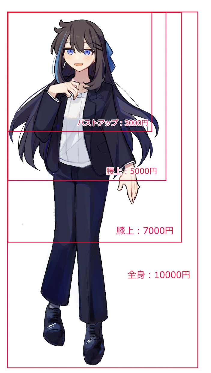 立ち絵やスチル絵描きます ヒアリングしつつ、進めていくので安心してください！ イメージ2