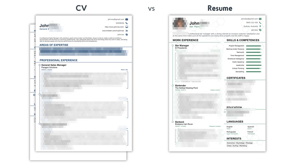 英文履歴書（英文レジュメ、CV）を作成します 現役翻訳家のカバ―レター、推薦状、英文レジュメ、ＣＶ イメージ3
