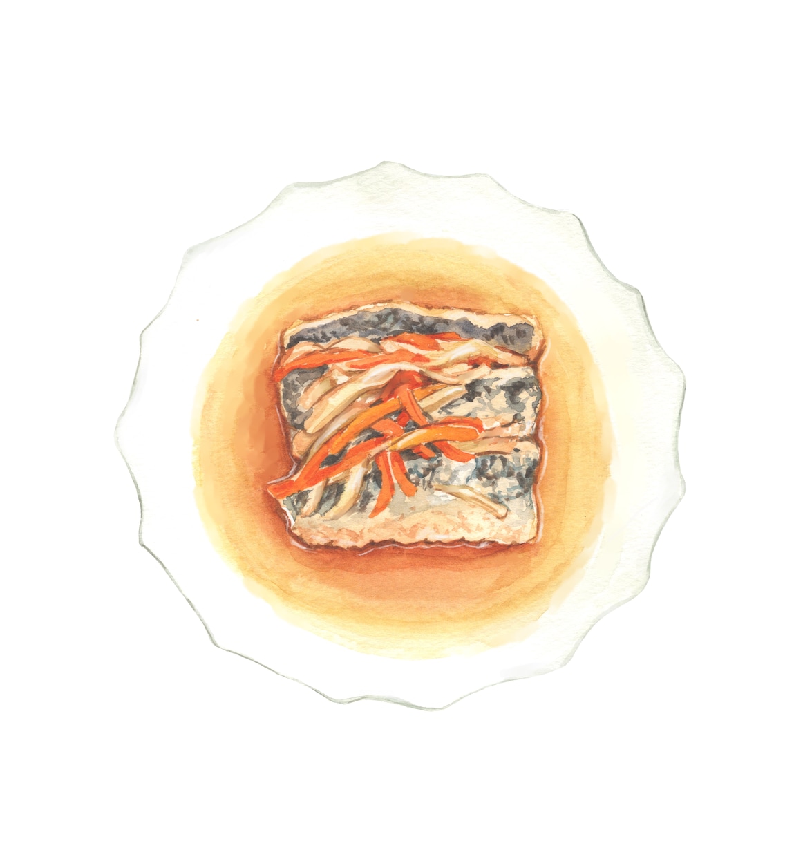 食べ物や商品を手描きの水彩画で描かせていただきます 一目見ておいしそう！と思ってもらえる絵を心を込めて届けます イメージ4