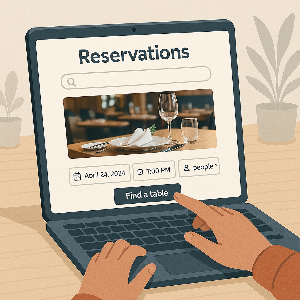 飲食店など向け予約サイトを制作します 個人店でも使いやすい予約機能付き！ イメージ1