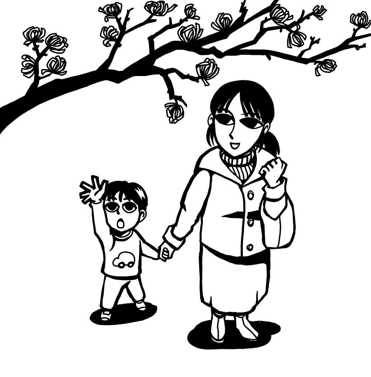 アイコンなどに使える線画描きます 切り絵風のタッチで色々な用途でご利用できます イメージ3