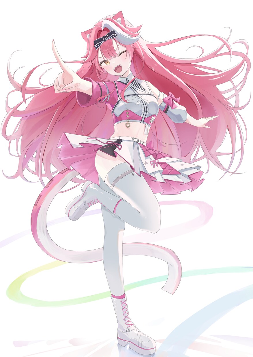 Vtuber・オリキャラの一枚絵を製作します かわいさ重視・キャラの魅力を引き出します イメージ5