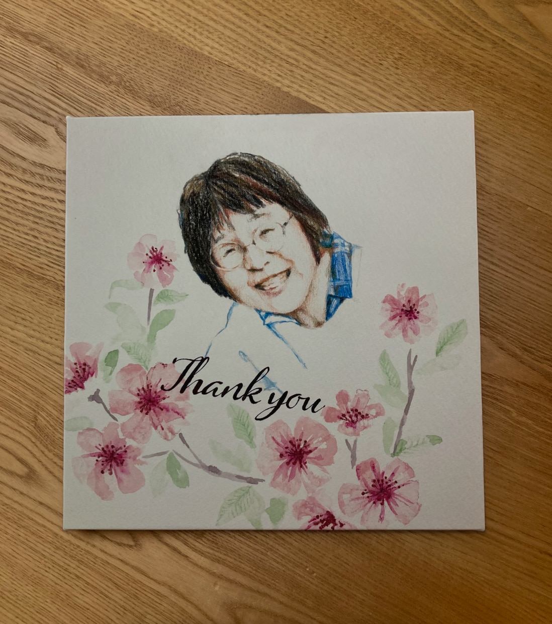 手描きで優しいタッチでリアルな似顔絵描きます 写真をお送り頂いて色鉛筆と水彩を使ってイラストを作成致します イメージ3