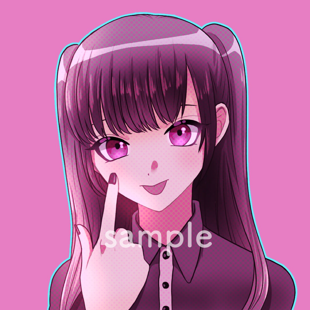 ぱっと目を惹く色のアイコン作成いたします ビビットな色味のアイコンお描きします イメージ3