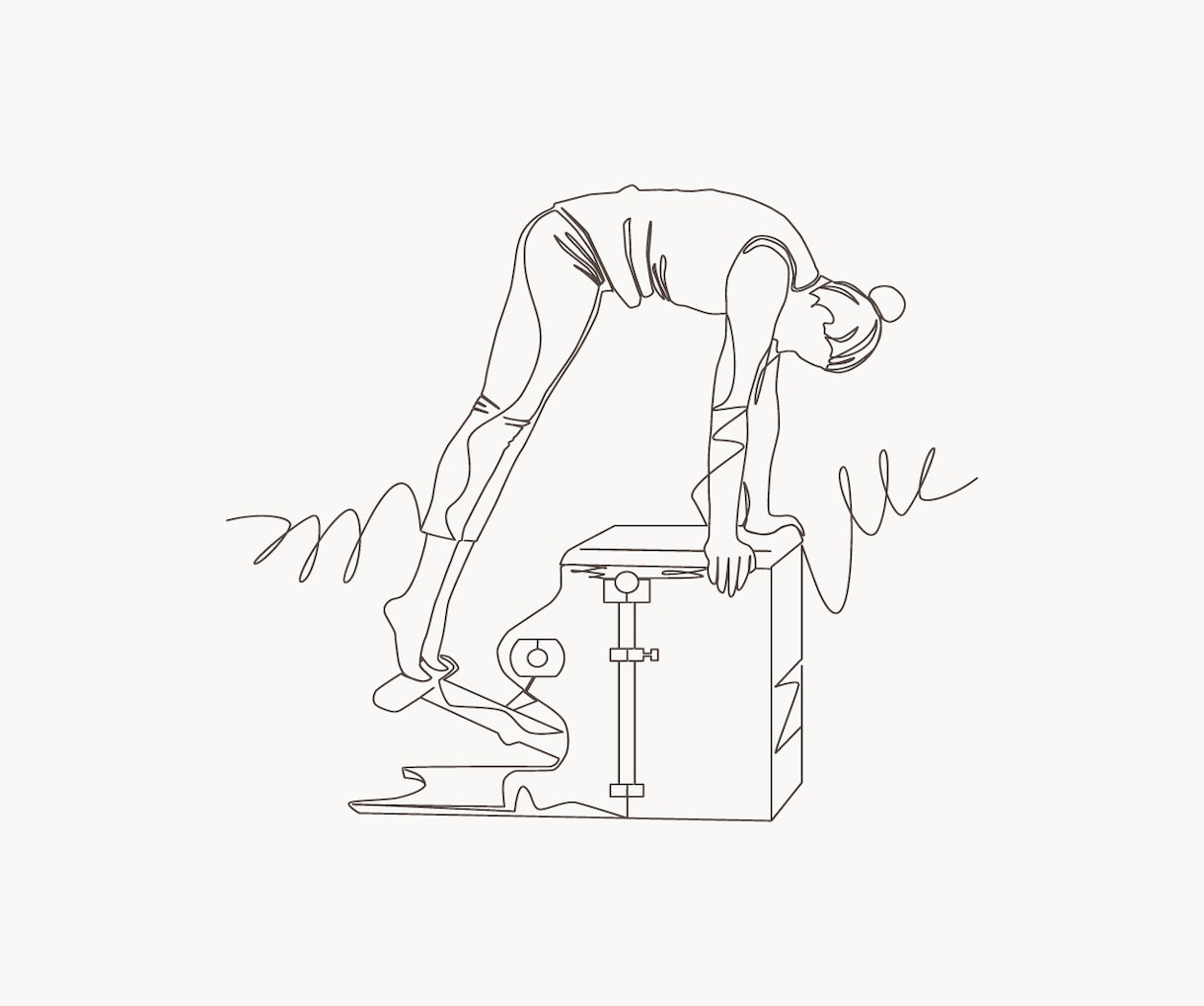 シンプルに伝わる一筆書きイラストをお描きします 上品な仕上がりのイラストです。商用利用可！ イメージ5