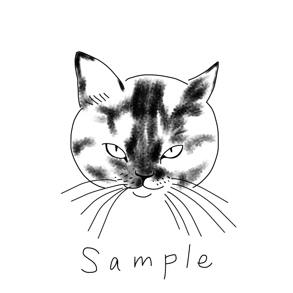 シンプル線画の似顔絵!おしゃれなイラスト描きます お店のロゴやSNSアイコン、ペットのイラストにもオススメ! イメージ4