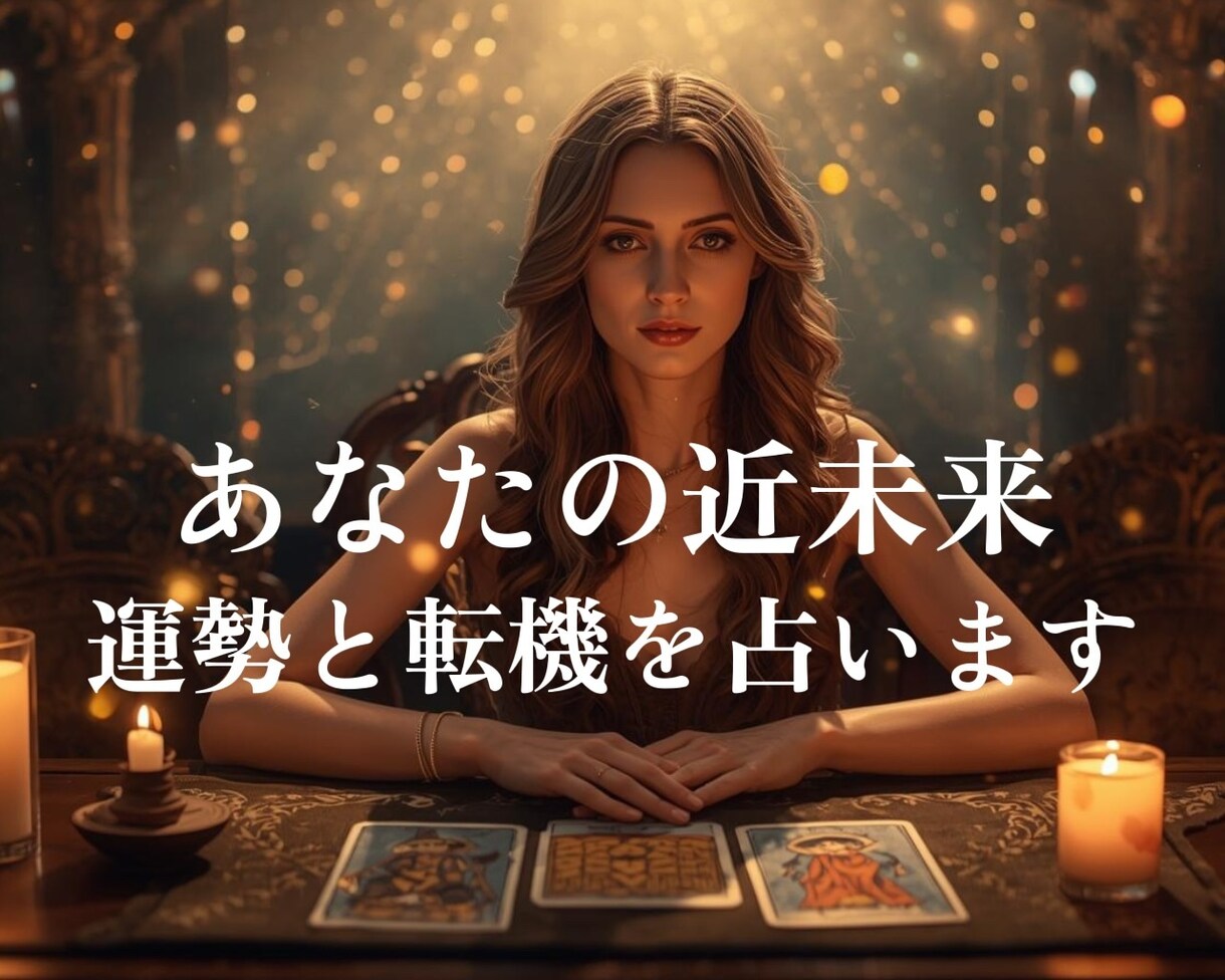 近未来、あなたに訪れる転機と運気の流れを鑑定します ☆運気の波とチャンスをつかむタイミングをお伝えします☆ イメージ1