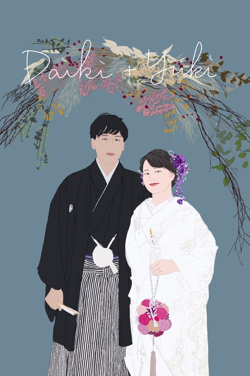 写真とイラストの中間のような似顔絵を描きます 「ちょうどいい似顔絵」をお探しの方へ。 イメージ2