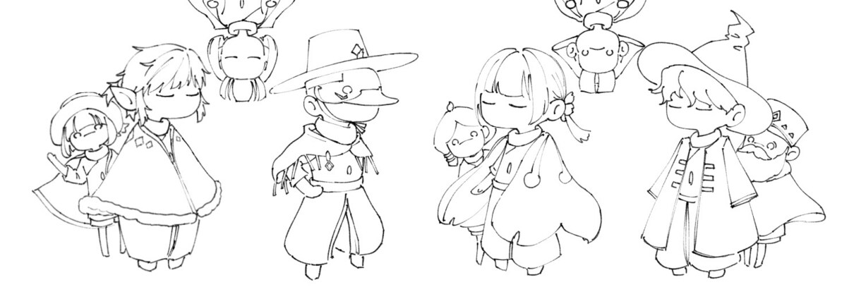 水彩画風テイストでイラスト制作します 可愛らしいデザインで用途に合わせて何でも制作します！ イメージ5