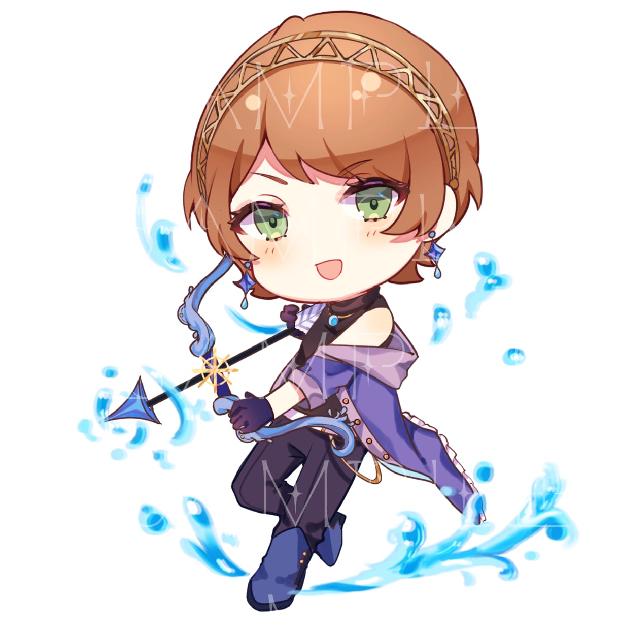 可愛い！目を引く！デフォルメイラストお描きします 万人受けしやすい可愛いミニキャラならお任せ下さい イメージ7