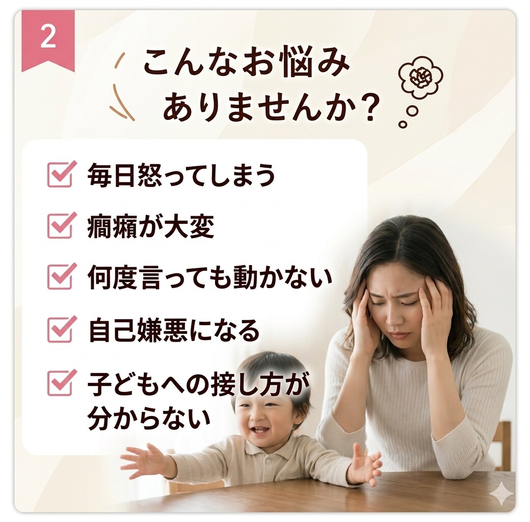 うちの子の気持ちがわかる【攻略本】を作ります 明日から怒る回数が減る「わが子専用」の攻略本を作成します！ イメージ2