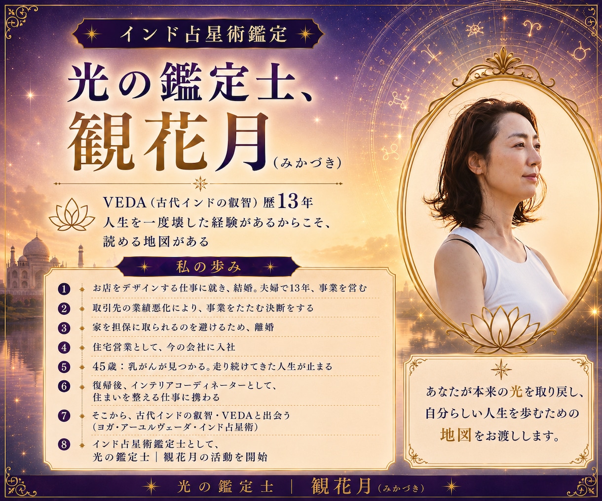 あなたの悩みの正体を出生図で丸ごと視抜きます 同じ悩みを二度と繰り返さない、揺るがない自分に生まれ変わる イメージ4