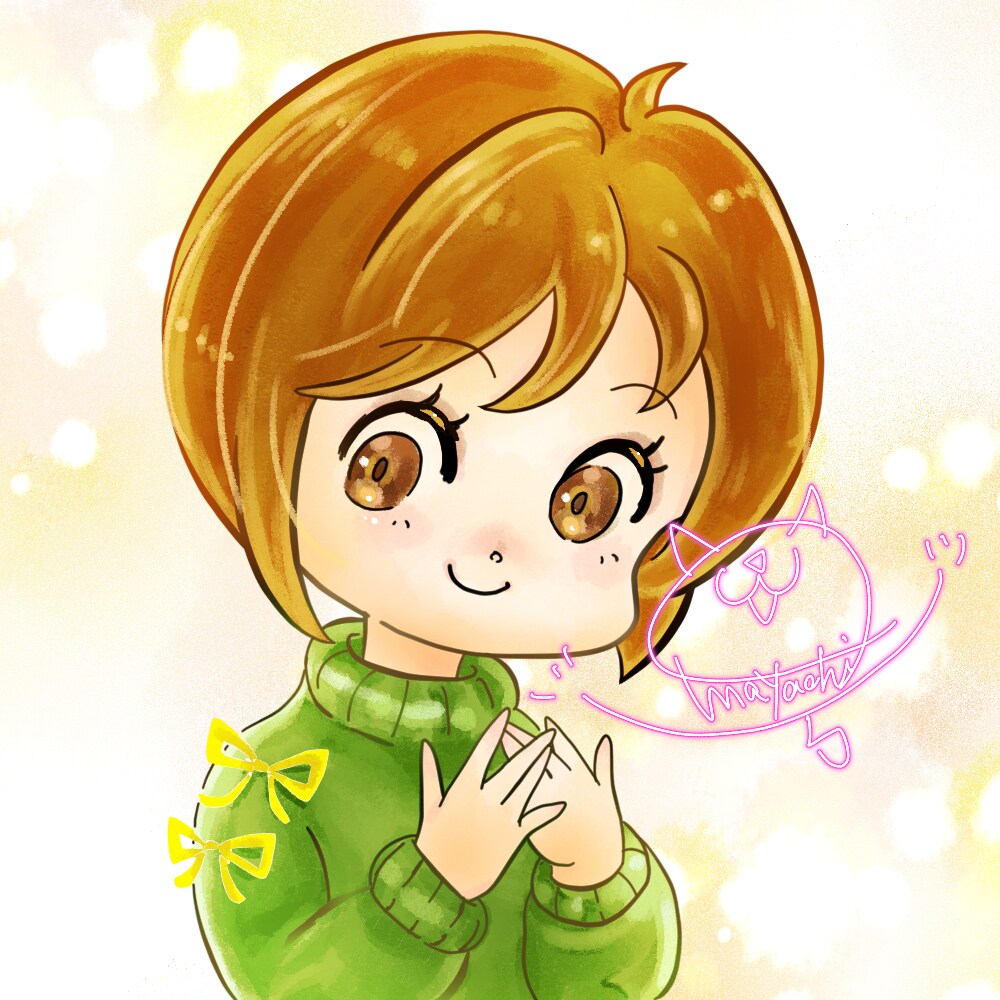 ほんわか可愛いアイコン描きます 漫画風のゆるくて可愛いイラストです イメージ2