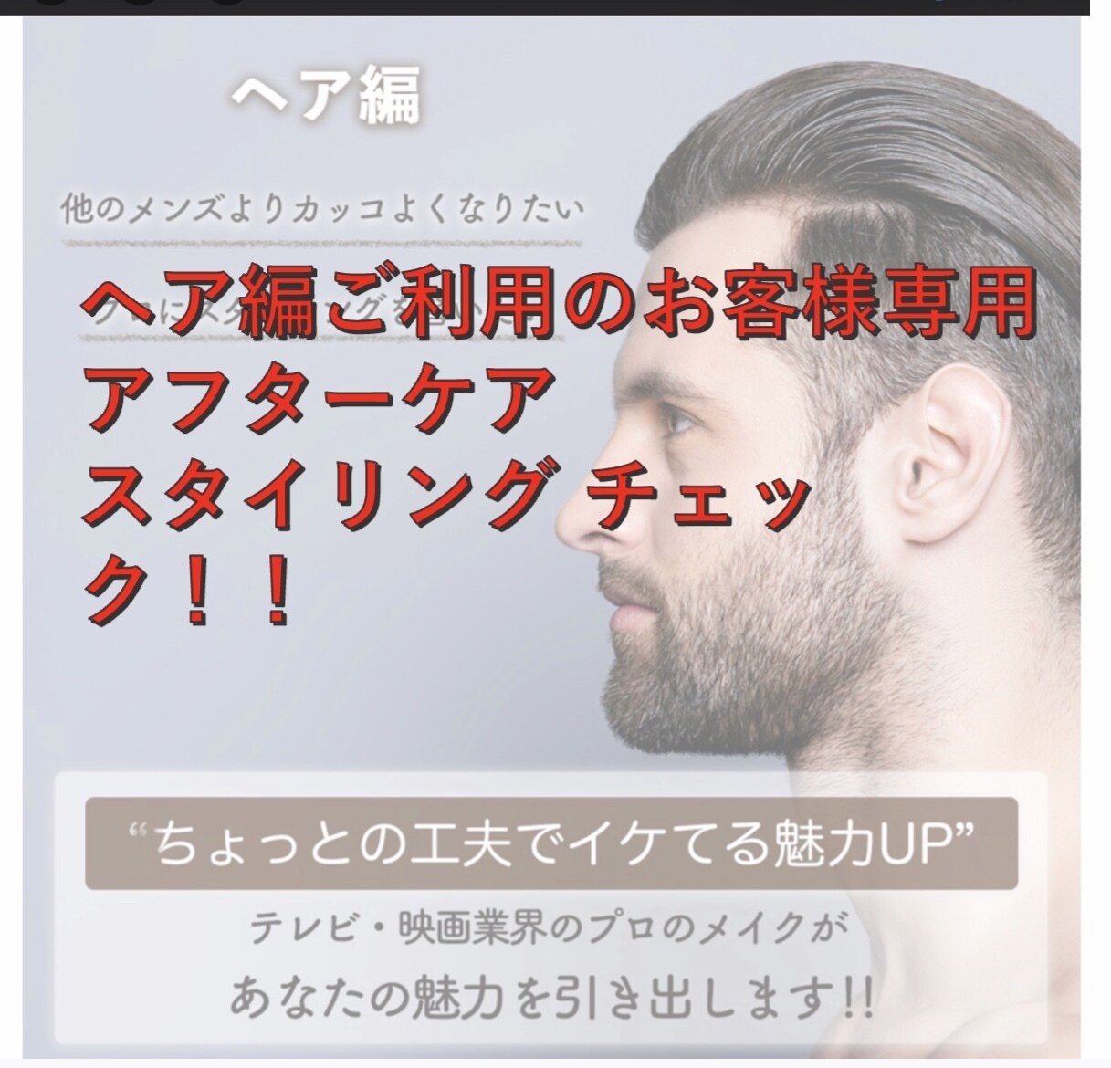 ヘアアドバイスご購入のお客様のアフターケアをします 「やってみたら質問したいことがでてきた」にお答えします！！ イメージ1