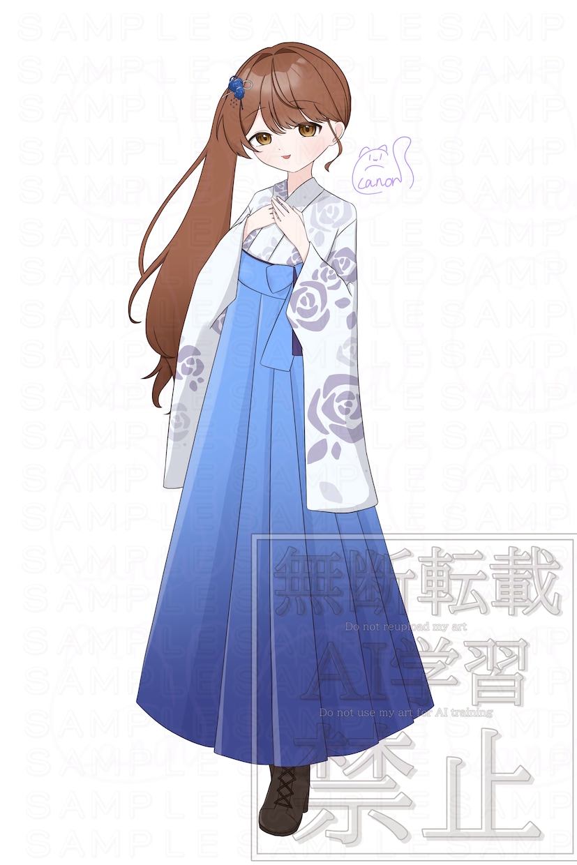 等身の全身イラストを描きます 細部まで描きこまれた等身イラストお描きします！ イメージ2