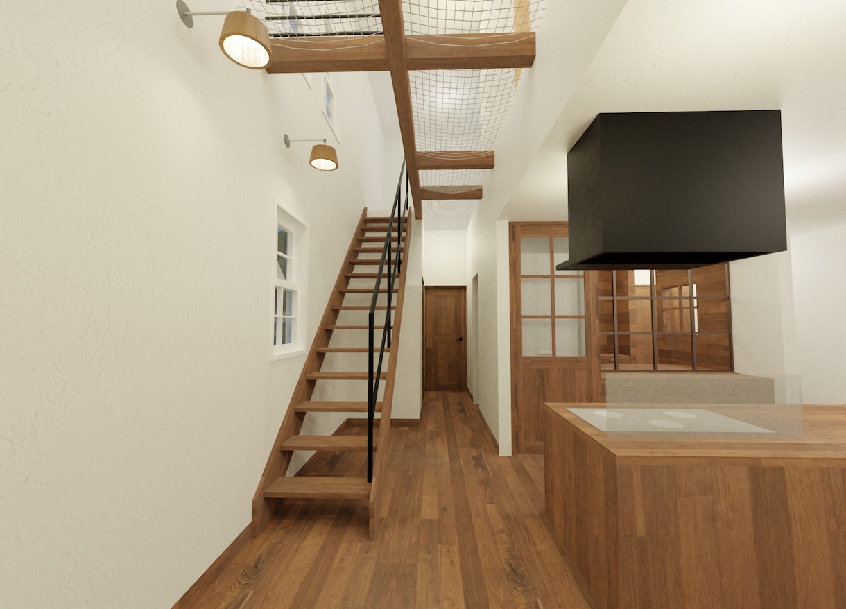 本格的な建築のリアルパースを作成します 【現役2級建築士による、リアル建築CGパース作成】 イメージ2