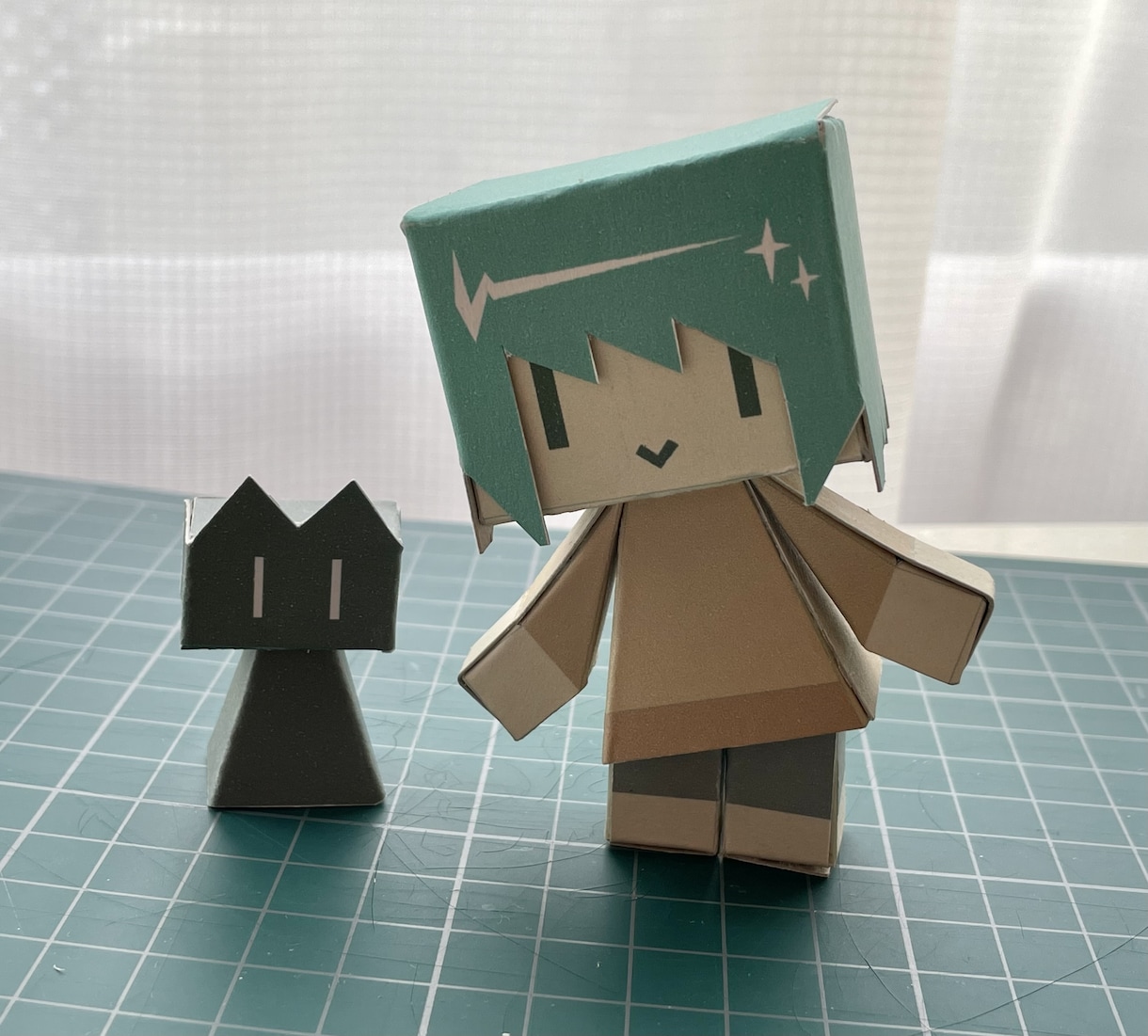 オリジナルのキャラクターペーパークラフトを作ります 世界に一つのオリジナルペーパークラフトを作りましょう イメージ2