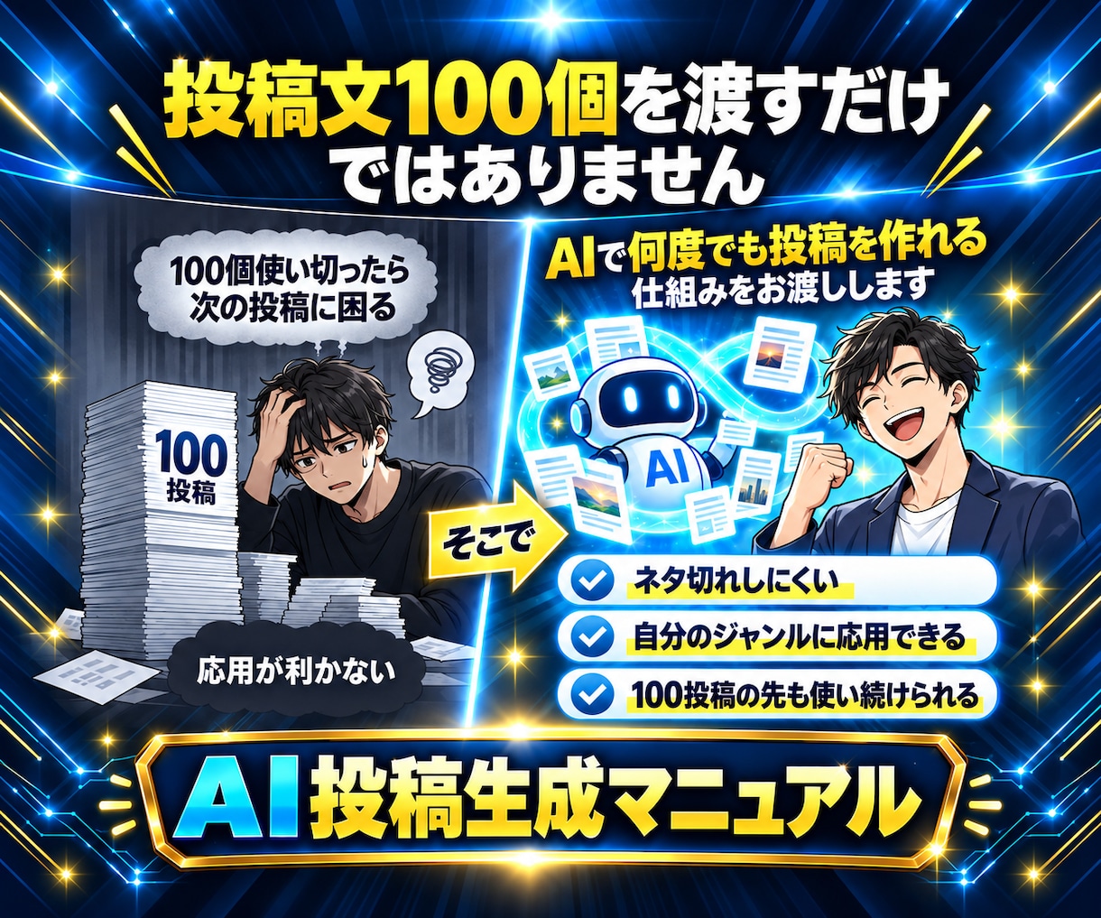 SNSアフィリエイトに必要なモノ全て制作代行します アカウント・特典・記事まで丸投げOK！あとは運用を始めるだけ イメージ8