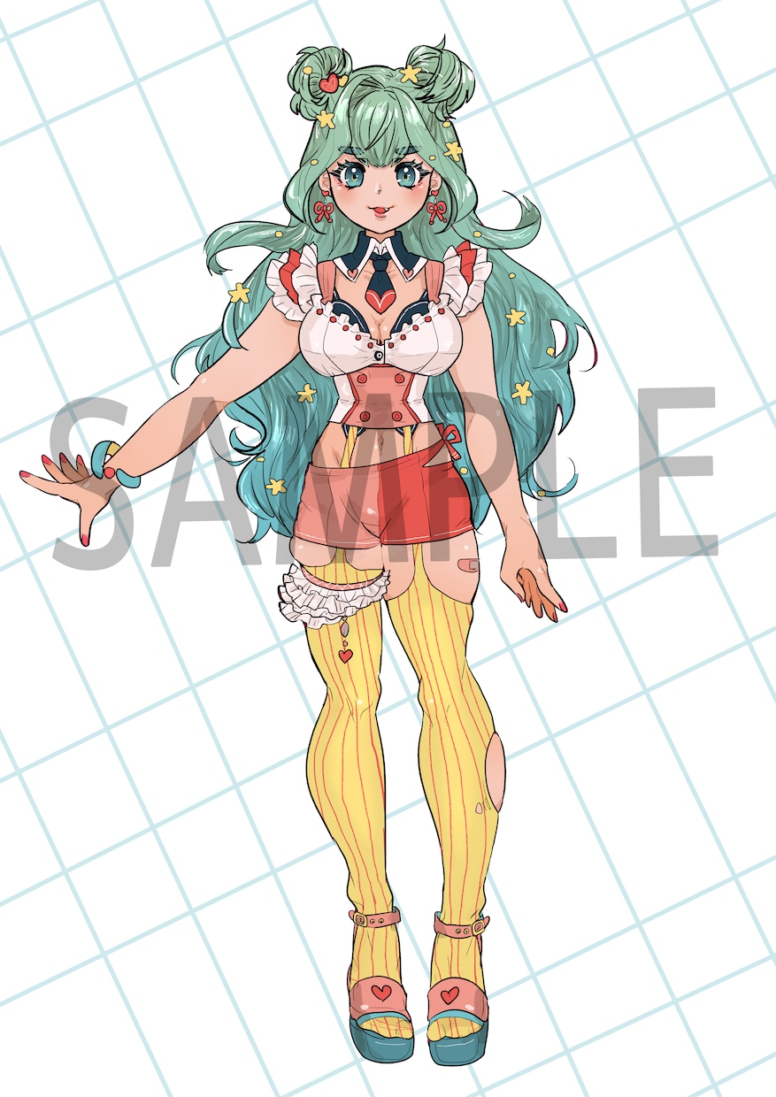 似顔絵・イラスト作成します 透明感があるタッチからVtuber風まで幅広く対応！ イメージ4