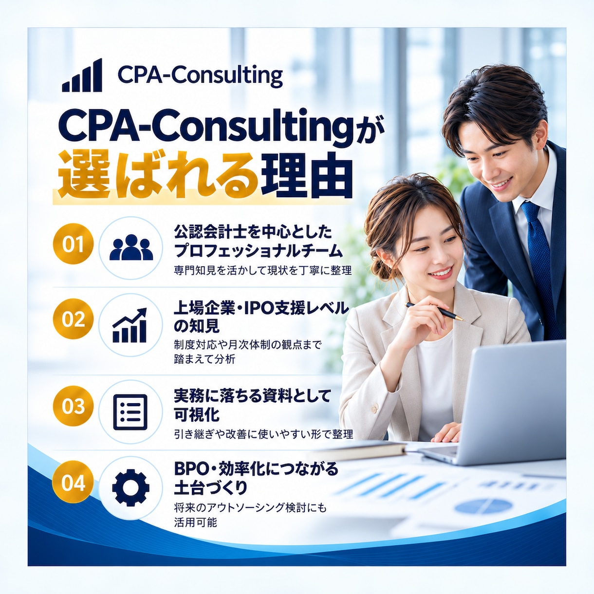 公認会計士が業務分析による業務一覧を作成します 経理のブラックボックスを解消！現状の業務を可視化します イメージ3