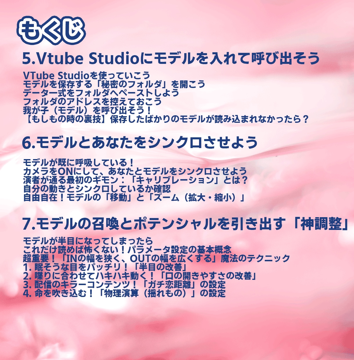 VtuberモデルGET後にすぐやることを教えます 【これ一冊プロ直伝】厳選！すぐやる初期設定＆重要調整ガイド イメージ4