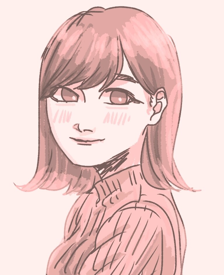 単色/フルカラーの似顔絵を提供します 可愛いイラストのまま似ている似顔絵が欲しい方に イメージ2