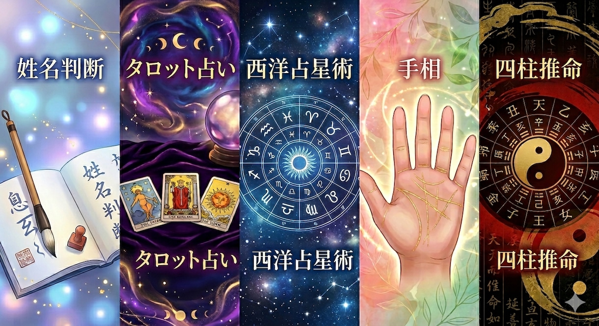 本格5占術であなたの悩みに心から寄り添います 明日から少し前を向ける、優しい鑑定をお届けします。 イメージ1