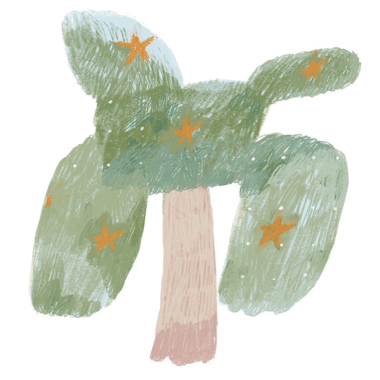 女の子や植物のアイコンや挿絵を描きます アナログ感のあるデジタルイラストで表現します。 イメージ3