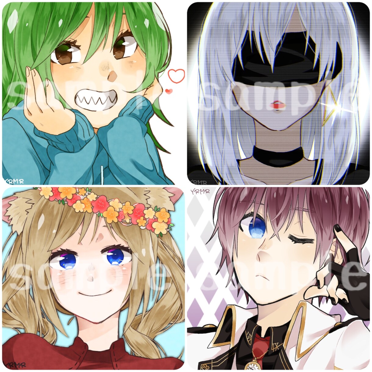 あなたのアイコンイラスト描きます 等身〜ゆる絵まで！自分だけのアイコンでSNSをもっと楽しく イメージ6